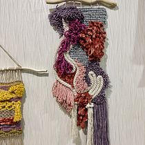 My project in Introduction to Latch Hooking and Locker Hooking course