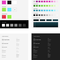My Style Guide for social video app for iOS