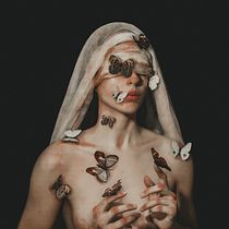 What if we're butterflies under our skin? My course project: Conceptual Self-Portrait Photography