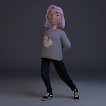 Mi Proyecto del curso: Rigging: articulación corporal de un personaje 3D 