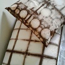 My project in Introduction to Shibori Tie Dyeing course