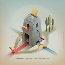 Máquina de destino en isométrica