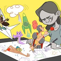 My project in Character Creation for Animation: Shapes, Color, and Expression course