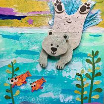 My project in Story Illustration with Paper course