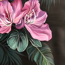 My project in Botanical Painting with Acrylic course