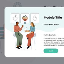 Mi proyecto del curso Principios de Diseño de Presentaciones: Plantilla de curso eLearning