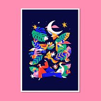 My project in Flat Illustration with Photoshop course