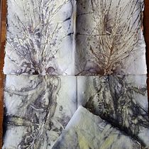 Eco Prints on Indian Rag Paper
