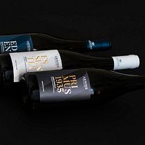 My realized project in Design and Production of a Wine Label serie
