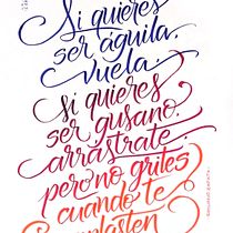 Mi Proyecto del curso: Principios de la caligrafía con brush pen