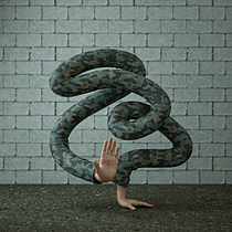 Meu projeto do curso: Arte 3D abstrata