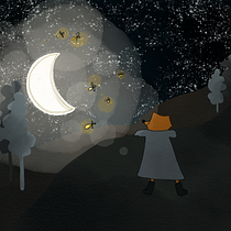 A Fox Who Loved the Moon