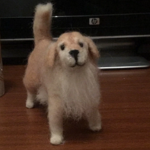 JUANA EN NEEDLE FELTING