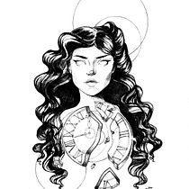 Meu projeto do curso: Desenho de tatuagem blackwork