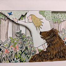 My project in Paper Cutting Techniques for Storytelling course