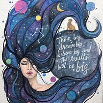 BE BIG!: Técnicas aplicadas de ilustración en acuarela