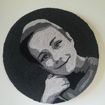 Meu projeto do curso:  Bordado com punch needle: da imagem ao retrato