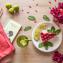 Fucsia y lima