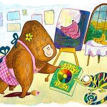 My project in Illustrated Animal Characters for Storybooks course