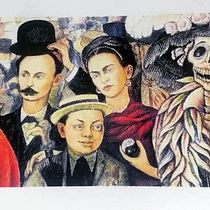 Tarde de un domingo en la Alameda (fragmento de la obra de Diego Rivera)