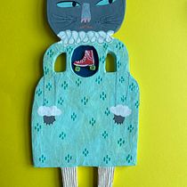 My project in Paper Mache for Beginners: Sculpt a Colorful Character course