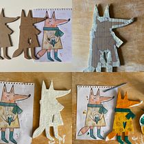 My project in Paper Mache for Beginners: Sculpt a Colorful Character course