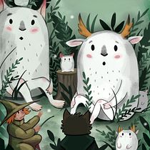 My project in  Illustrating and Writing a Children's Book course