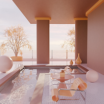 My project in Interior ArchViz: Create Surreal 3D Designs with Blender course