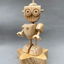 JAMIU robot de madera