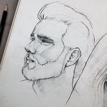 My project in Portrait Sketchbooking: Explore the Human Face course
