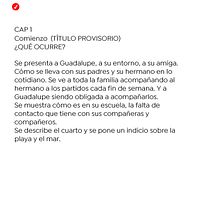 Capítulo 1: Presentación de Guadalupe