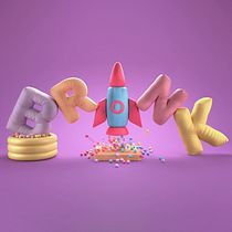 Meu projeto do curso: Tipografia 3D: brinque com cores e volume