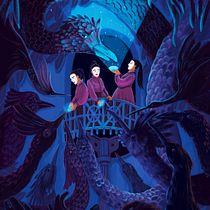 My project in Magical Realism for Children’s Illustration course