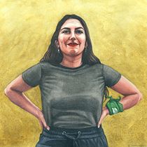 My project in Stylized Portraits in Watercolor course