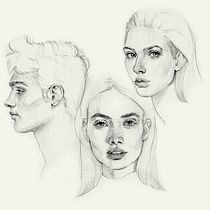 Mi Proyecto del curso: Sketchbook de retrato: explora el rostro humano
