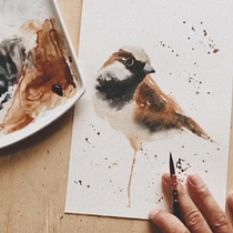 Meu projeto do curso: Aquarela naturalista com expressão e personalidade