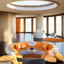 My project in Interior ArchViz: Create Surreal 3D Designs with Blender course