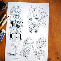My project in The Art of Manga: Drawing Unique Characters course