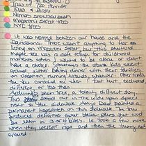 My project in Short Story Writing: Create Fiction from Personal Experience  course