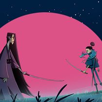 My project of Kina in Illustration for Animation Projects and Video Games course