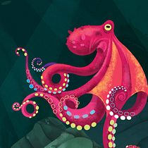 My project in Wildlife Illustration for Children's Books course