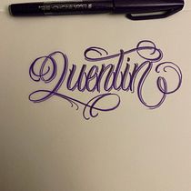 Il mio progetto del corso: Tatuaggi in freehand lettering corsivo