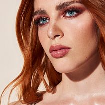 Maquillaje de belleza para retrato cercano