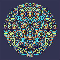 Alpaca in Geometric Pattern Design course