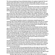 Sample Final Project: Mandela Day by Tom Bromley