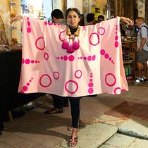 Marcia Donato -Mi Proyecto del curso: Estampación de serigrafía textil con stencil