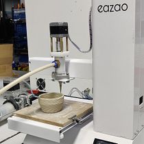 My project in Introduction to Ceramic 3D Printing course using Eazao