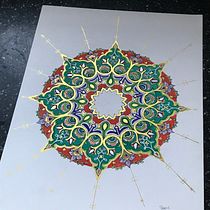 My project in Introduction to Islamic Art: Create Biomorphic Patterns course