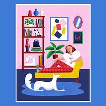 Cozy Living Room Moment
