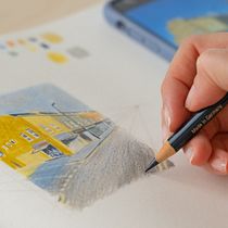 Urban Street One-Point Perspective Sketch